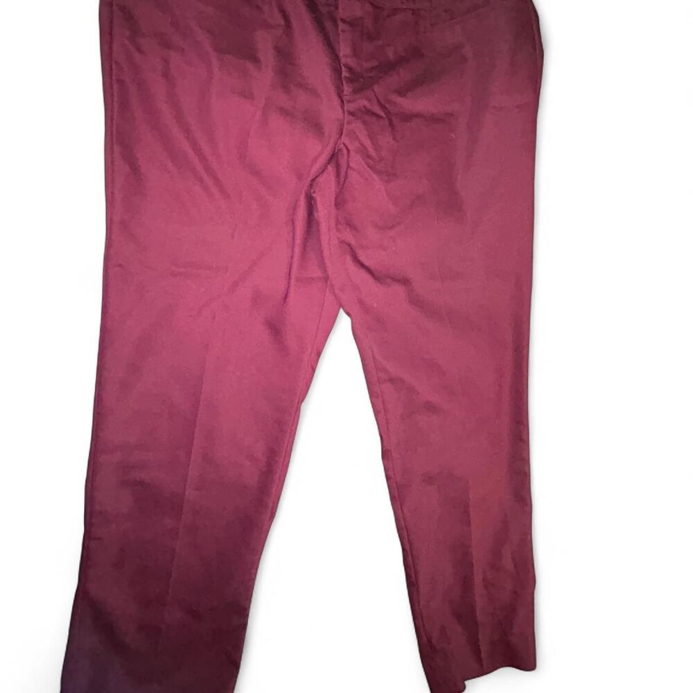 Chaps Women's Burgundy  Trousers
